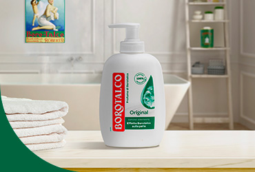 Sapone Idratante Liquido Mani e Viso Borotalco